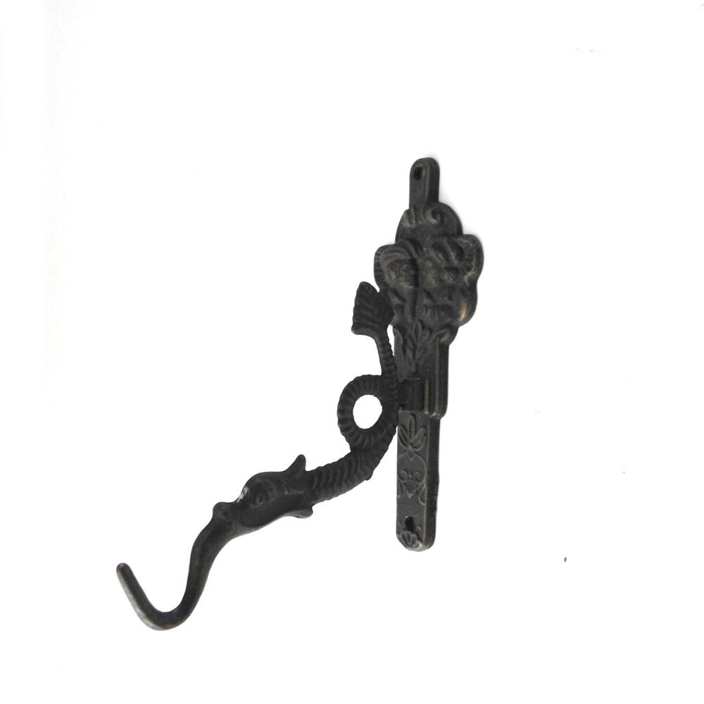 Vintage Bronze Dragon or Serpent Hook Made in Holland Man Woman